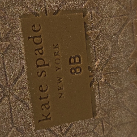 1222- Kate Spade New York Garden Giraffe Pale Vellum Size 8 B NWT - Picture 8 of 12